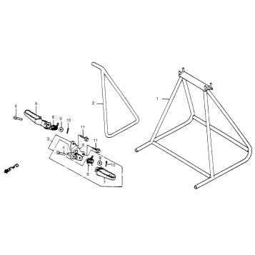 SIDE STAND + STEP 82-83