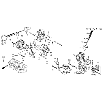 CARBURETOR (COMPONENT PARTS)