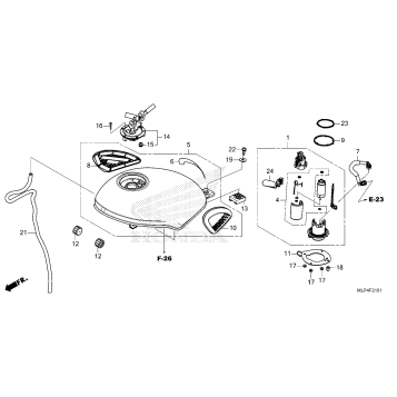 FUEL TANK@FUEL PUMP      (CL500AS)