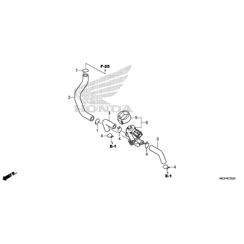 AIR INJECTION CONTROL    VALVE