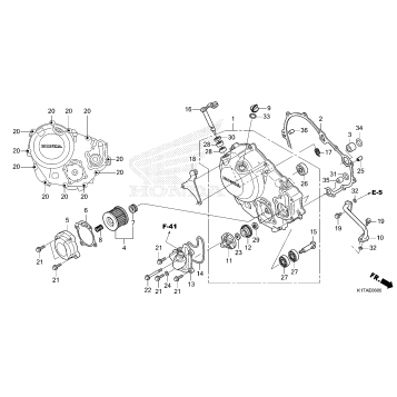 RIGHT CRANKCASE COVER