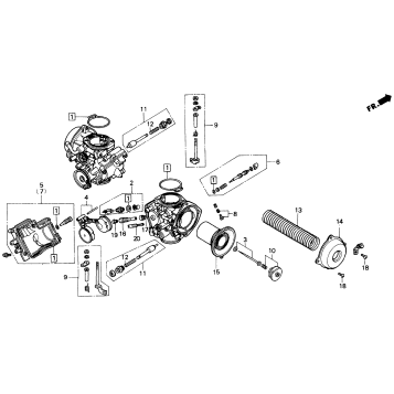 CARBURETOR (COMPONENTS)
