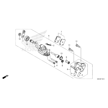 PARKING BRAKE CALIPER