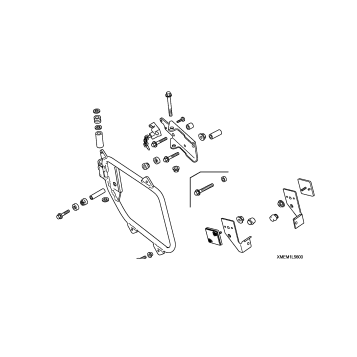 SADDLEBAG MOUNTING BRACKET