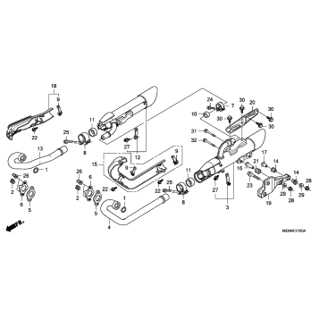 EXHAUST MUFFLER ('04-'07)