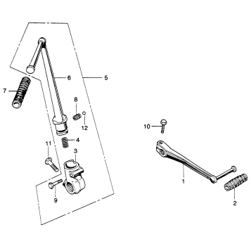 KICK ARM + CHANGE PEDAL