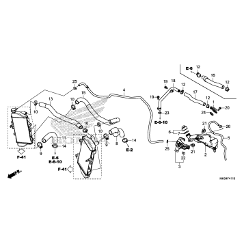 RADIATOR HOSE@WATER PIPE