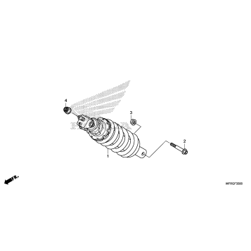 REAR SHOCK ABSORBER (1)