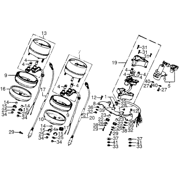 METER + PILOT LAMP + KEY