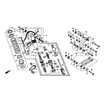 SHOCK ABSORBER 85-86