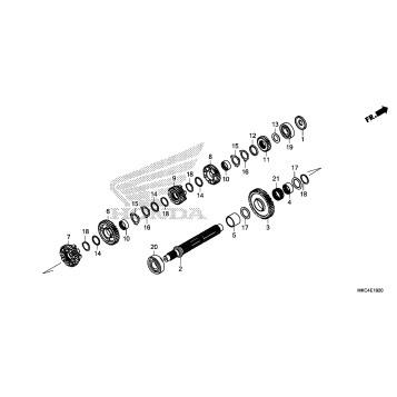 TRANSMISSION             (COUNTERSHAFT)