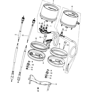 SPEEDOMETER + TACHOMETER