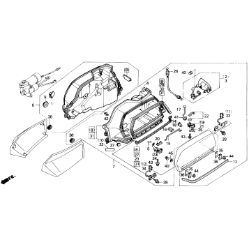 SADDLEBAG BODY SET 90