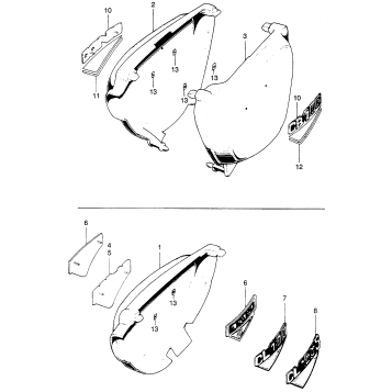 SIDE COVER + SIDE COVER EMBLEM