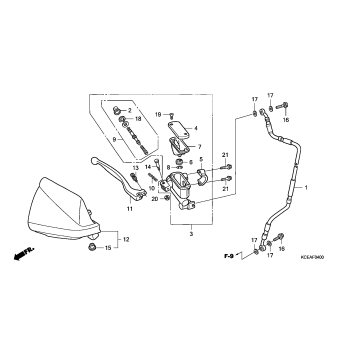 FRONT BRAKE MASTER CYLINDER