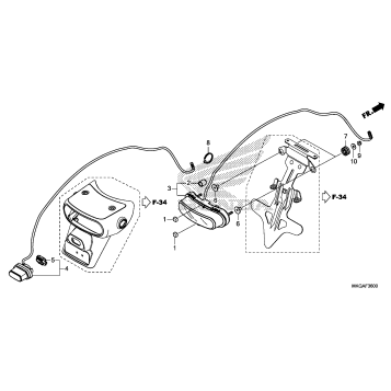TAILLIGHT@LICENSE LIGHT