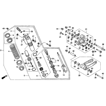 REAR SHOCK ABSORBER 97