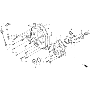 RIGHT CRANKCASE COVER