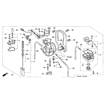 CARBURETOR ('04-'07)