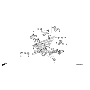 COWL STAY (GL1800'06-)
