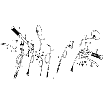 HANDLE SWITCH + CABLE