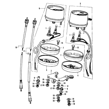 SPEEDOMETER + TACHOMETER