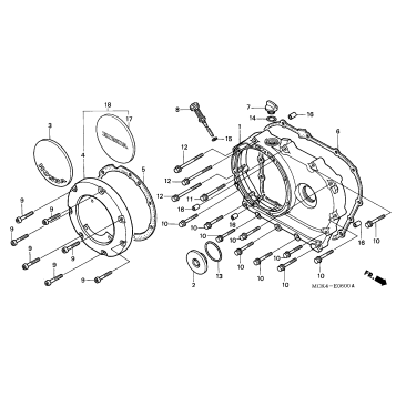 RIGHT CRANKCASE COVER