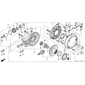 FINAL DRIVEN GEAR (ST1300A)