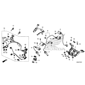 SUB HARNESS@IGNITION COIL