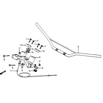 HANDLEBAR + TOP BRIDGE