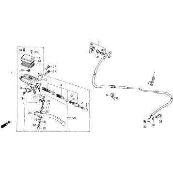 CLUTCH MASTER CYLINDER 86