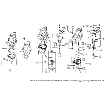 CARBURETOR COMPONENTS