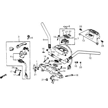 HANDLEBAR + TOP BRIDGE