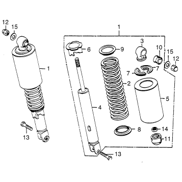 REAR SHOCK ABSORBER