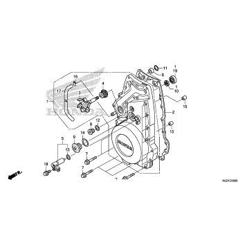 FRONT CRANKCASE COVER