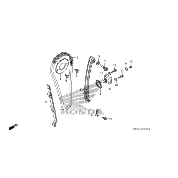 CAM CHAIN + TENSIONER (1)