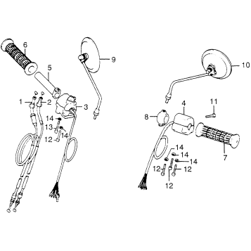 HANDLE SWITCH + CABLE