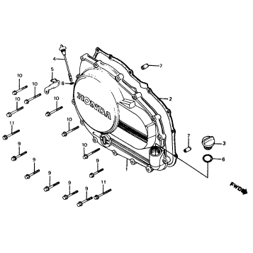RIGHT CRANKCASE COVER