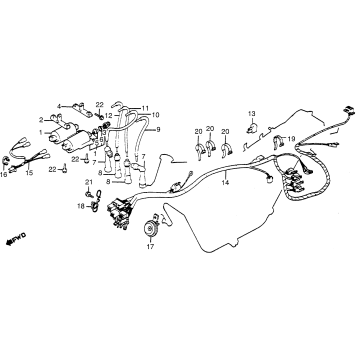 WIRE HARNESS + IGNITION COIL