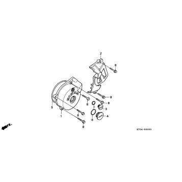 LEFT CRANKCASE COVER
