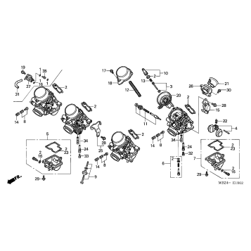 CARBURETOR (COMPONENT PARTS) (1)