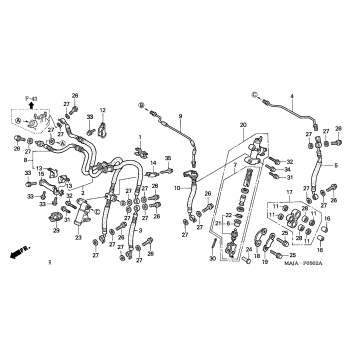 SECOND MASTER CYLINDER