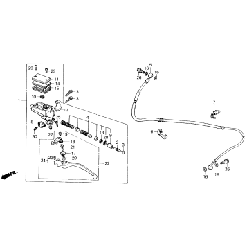 CLUTCH MASTER CYLINDER 87