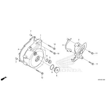 LEFT CRANKCASE COVER