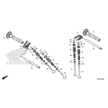 CAMSHAFT@VALVE