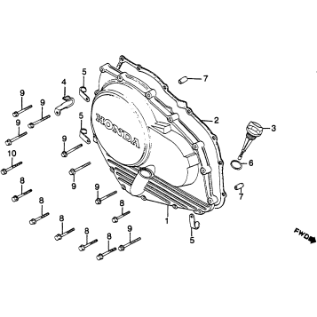 RIGHT CRANKCASE COVER