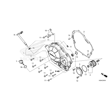 RIGHT CRANKCASE COVER