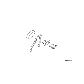 CHROME BACKREST WITH PAD (LOW)