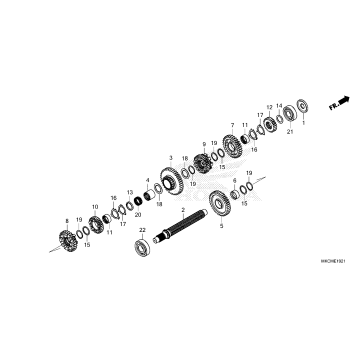 TRANSMISSION             (COUNTERSHAFT) (DCT)