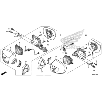TURN SIGNAL + MIRROR